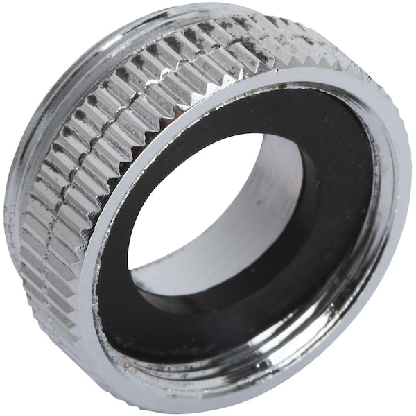 All-Source 13/16 In.-27 Female x 55/64 In.-27 Male Aerator Faucet Adapter 400732 - main